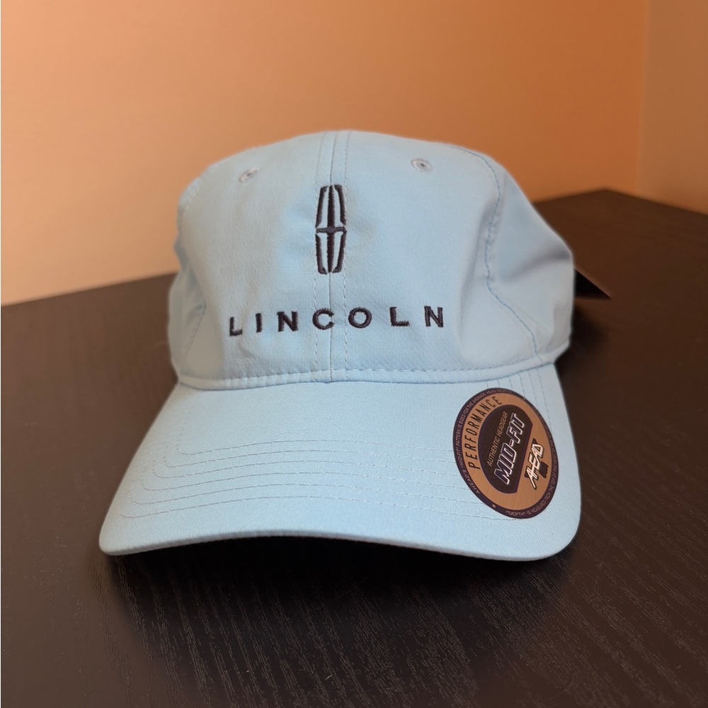 Head Blue Baseball Cap with Embroidered Logo
